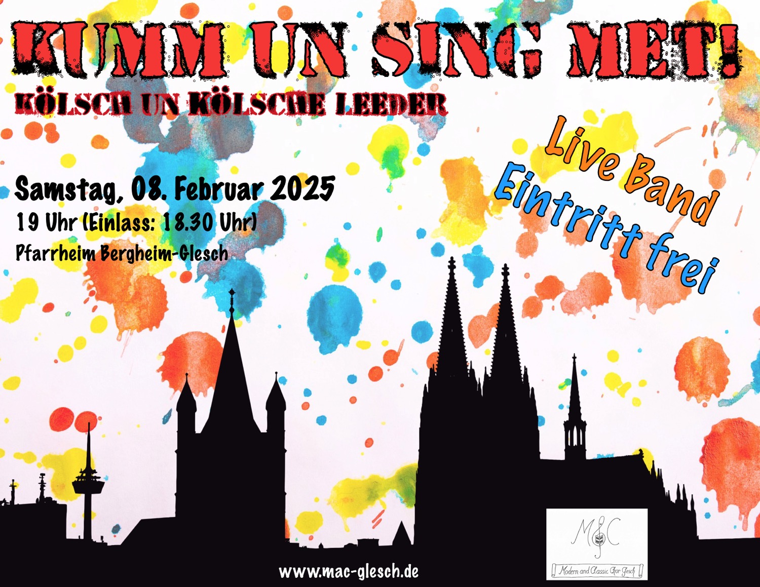 Kumm un sing met Plakat JPG groß